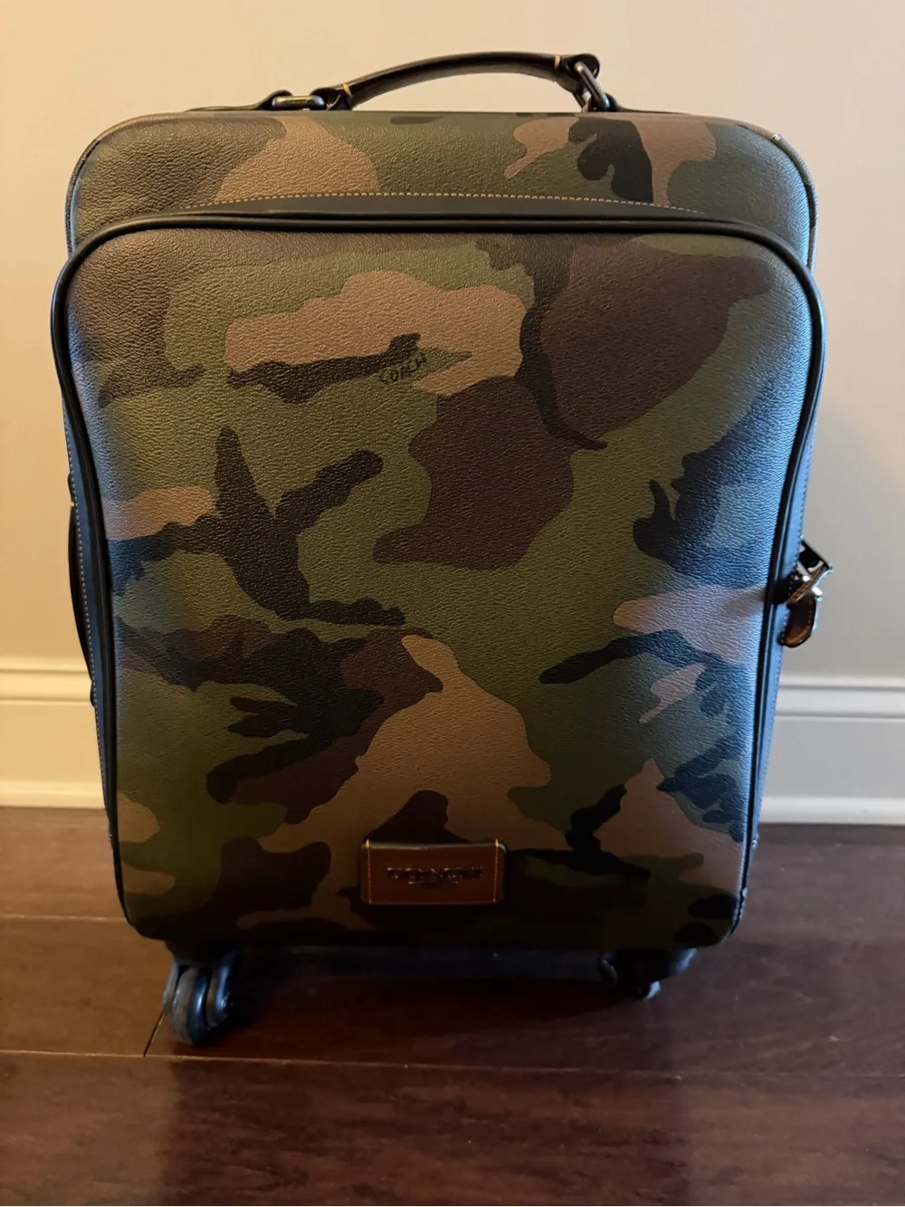 Coach carry suitcase